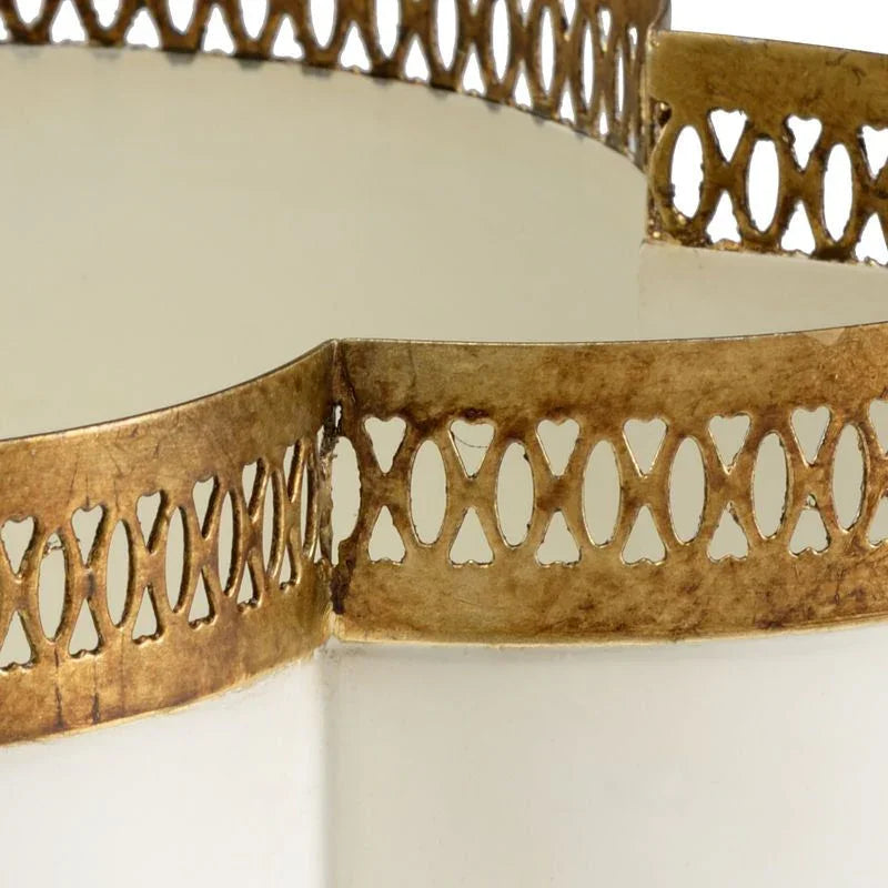 Tracery Porcelain Flower Stem Cachepot - LOOMLAN - Chelsea House - Planters