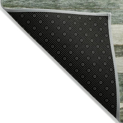 Tramma Green Washable Indoor - Outdoor Rug - LOOMLAN - LOOMLAN Rugs - Outdoor Rugs