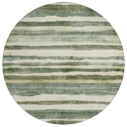 Tramma Green Washable Indoor - Outdoor Rug - LOOMLAN - LOOMLAN Rugs - Outdoor Rugs