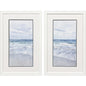 Tranquil Ocean Blue Framed Wall Art 2PC