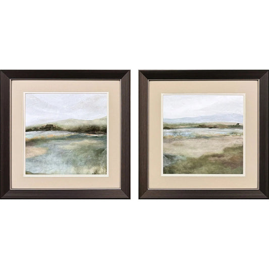 Tranquil Valley Views Framed Wall Art 2PC