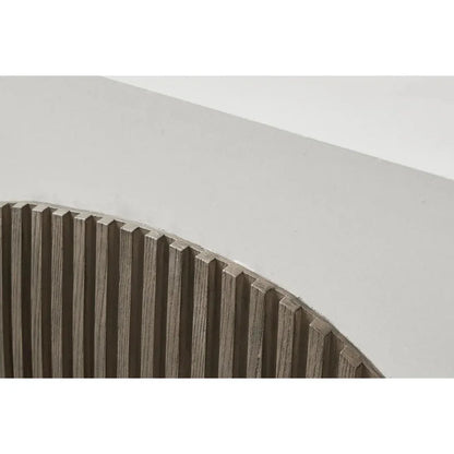 Tranquility Rectangle White Outdoor Coffee Table-Outdoor Coffee Tables-Seasonal Living-LOOMLAN