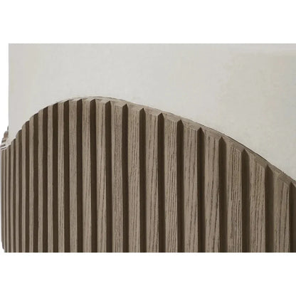 Tranquility Round White Outdoor Coffee Table-Outdoor Coffee Tables-Seasonal Living-LOOMLAN