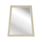 Trapezoid Classic Designed White Wall Mirror - LOOMLAN - Chelsea House - Wall Mirrors