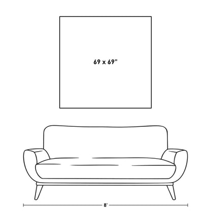 Trapped and a Half Hand Crafted Canvas Art