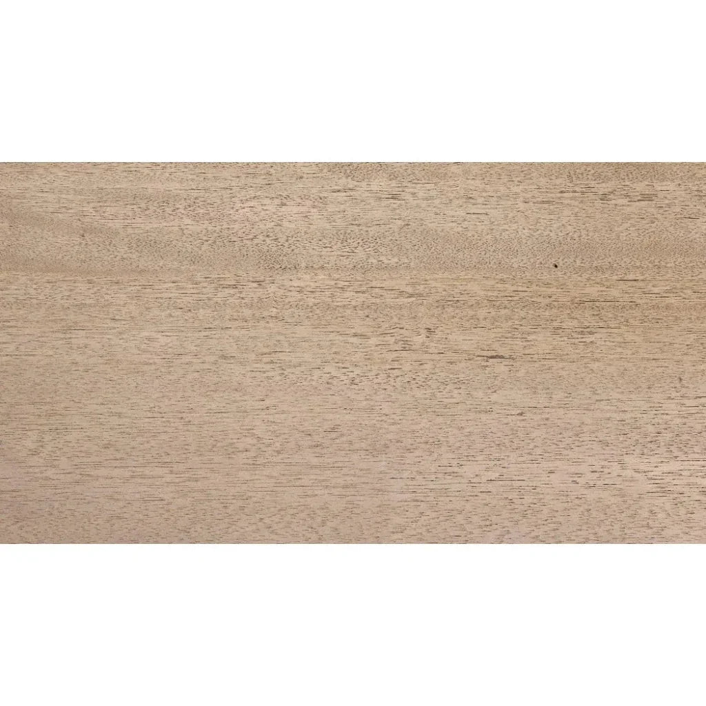 Travis Wood Rectangle Dining Table-Dining Tables-Noir-LOOMLAN