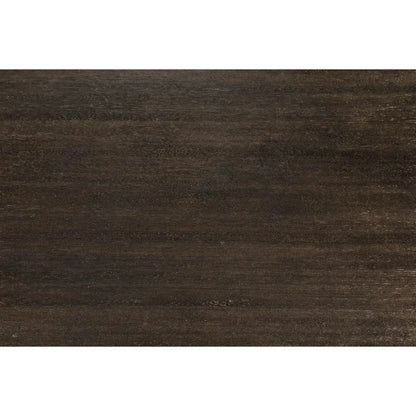 Travis Wood Rectangle Dining Table-Dining Tables-Noir-LOOMLAN