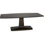 Travis Wood Rectangle Dining Table-Dining Tables-Noir-Black-LOOMLAN