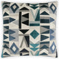 Traydon Ocean Blue Throw Pillow With Insert - LOOMLAN - D.V. Kap - Throw Pillows