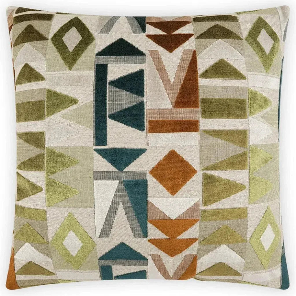 Traydon Woodland Green Throw Pillow Insert - LOOMLAN - D.V. Kap - Throw Pillows