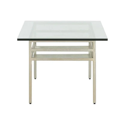 Treasury Iron Framed Rectangular Coffee Table - LOOMLAN - Chelsea House - Coffee Tables