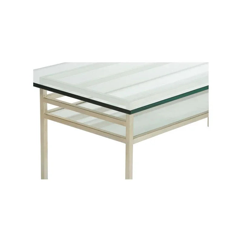 Treasury Iron Framed Rectangular Coffee Table - LOOMLAN - Chelsea House - Coffee Tables