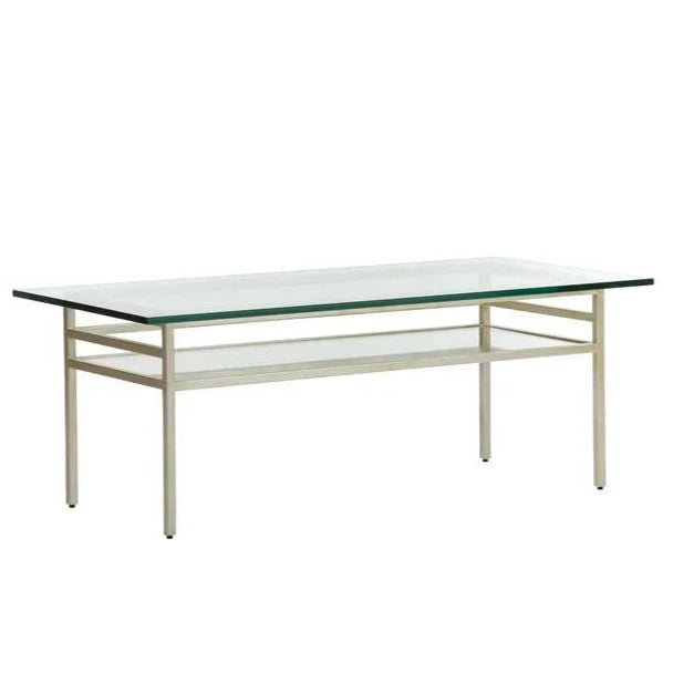 Treasury Iron Framed Rectangular Coffee Table - LOOMLAN - Chelsea House - Coffee Tables