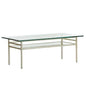 Treasury Iron Framed Rectangular Coffee Table - LOOMLAN - Chelsea House - Coffee Tables