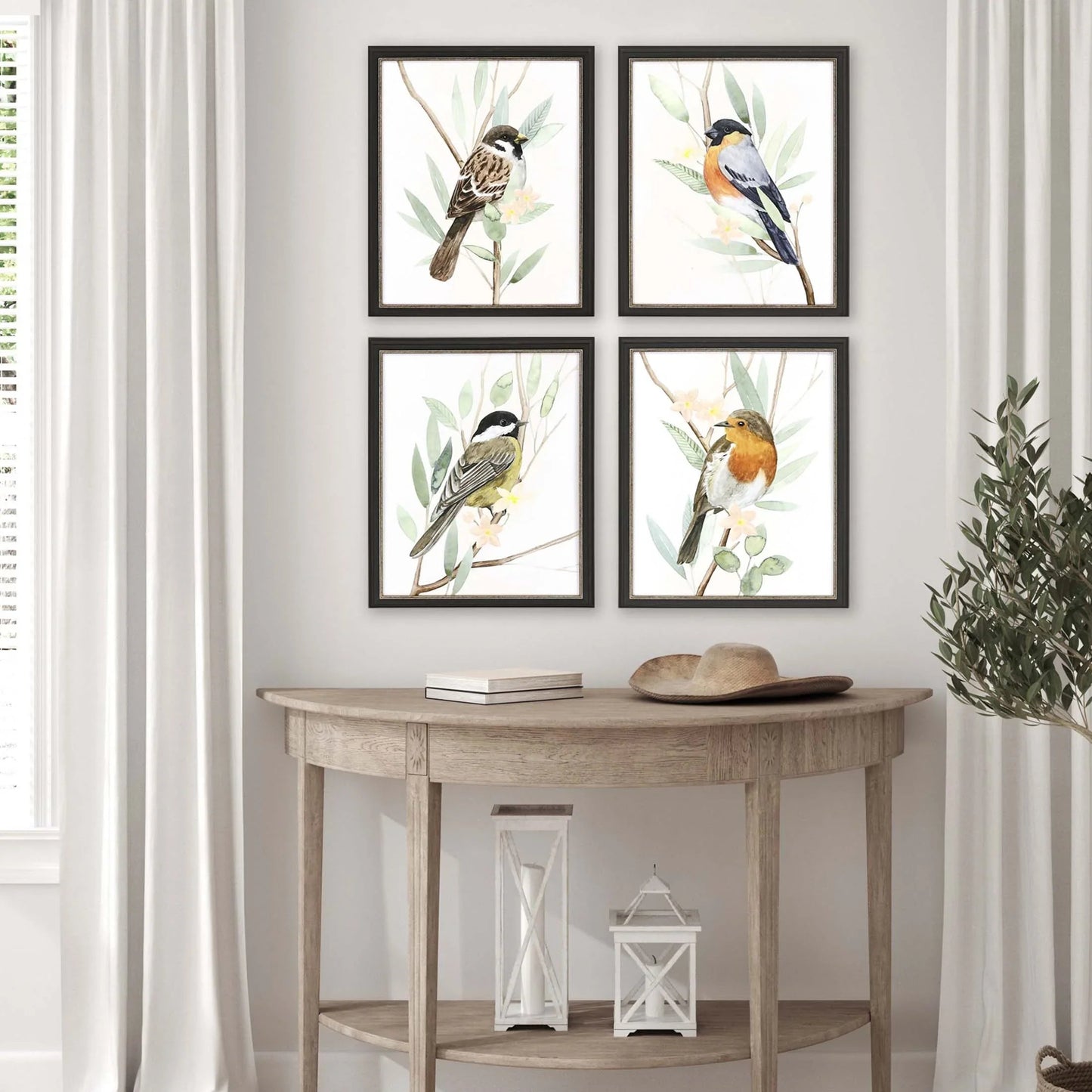 Tree Toppers Multi Framed Wall Art 4PC