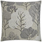 Trees Grey Throw Pillow With Insert - LOOMLAN - D.V. Kap - Throw Pillows