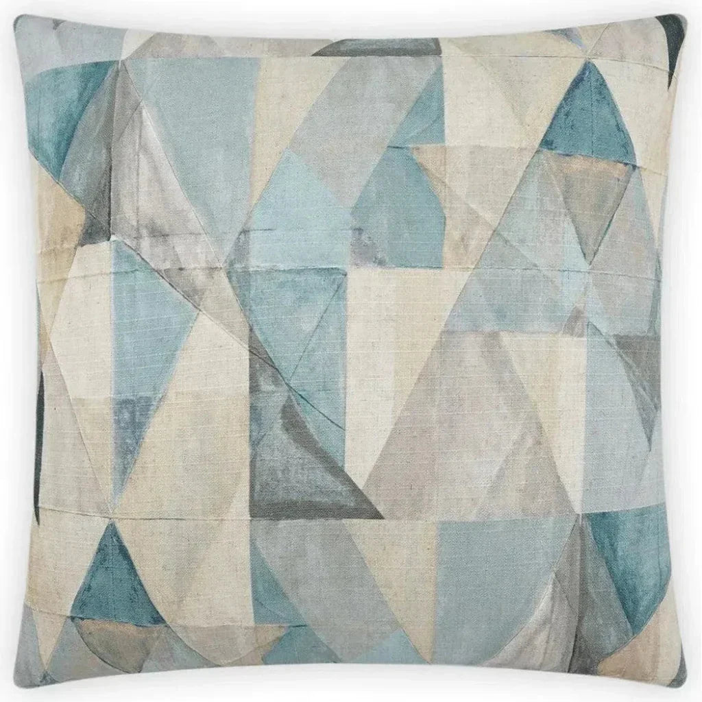 Trent Sky Blue Throw Pillow With Insert - LOOMLAN - D.V. Kap - Throw Pillows