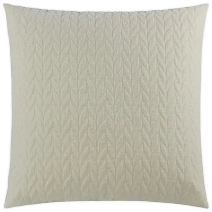 Trestle Ivory Throw Pillow With Insert - LOOMLAN - D.V. Kap - Throw Pillows