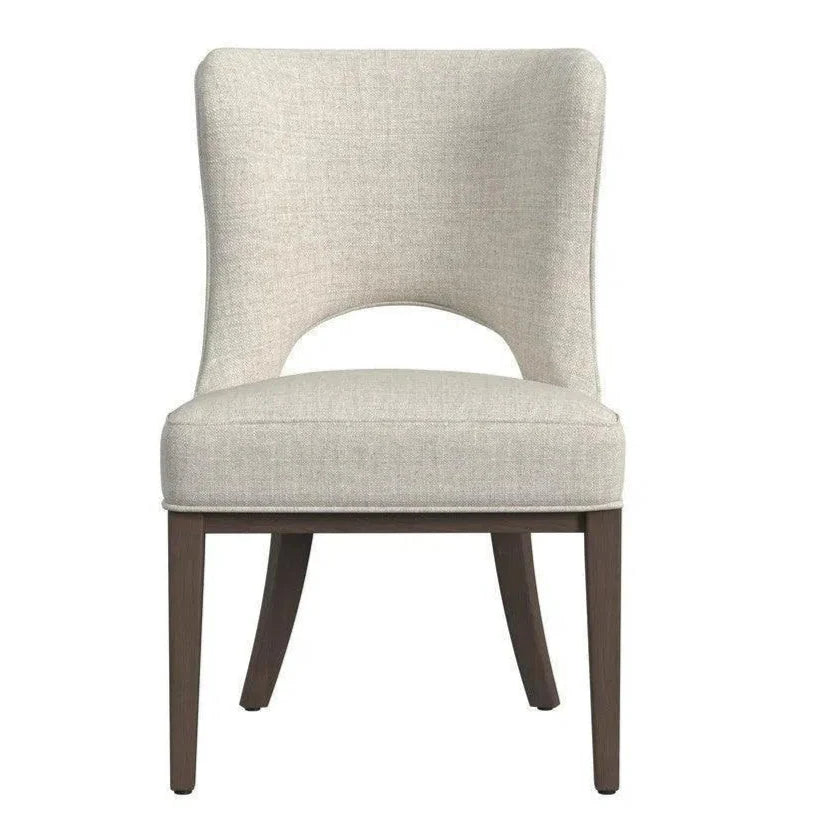 Trevino Performance Fabric Armless Dining Chair 2PC - LOOMLAN - Bassett Mirror - Dining Chairs