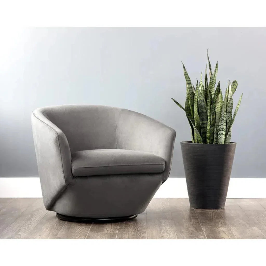 Treviso Swivel Lounge Chair - LOOMLAN - SUNPAN - Club Chairs