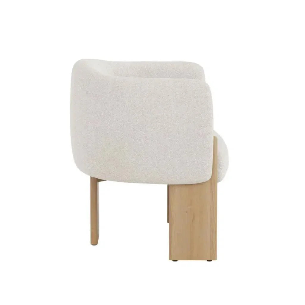 Trine Leather Luxurious Lounge Chair - LOOMLAN - SUNPAN - Club Chairs