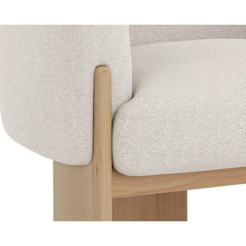 Trine Leather Luxurious Lounge Chair - LOOMLAN - SUNPAN - Club Chairs