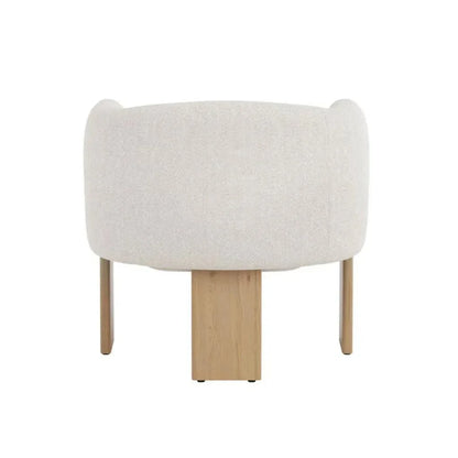 Trine Leather Luxurious Lounge Chair - LOOMLAN - SUNPAN - Club Chairs