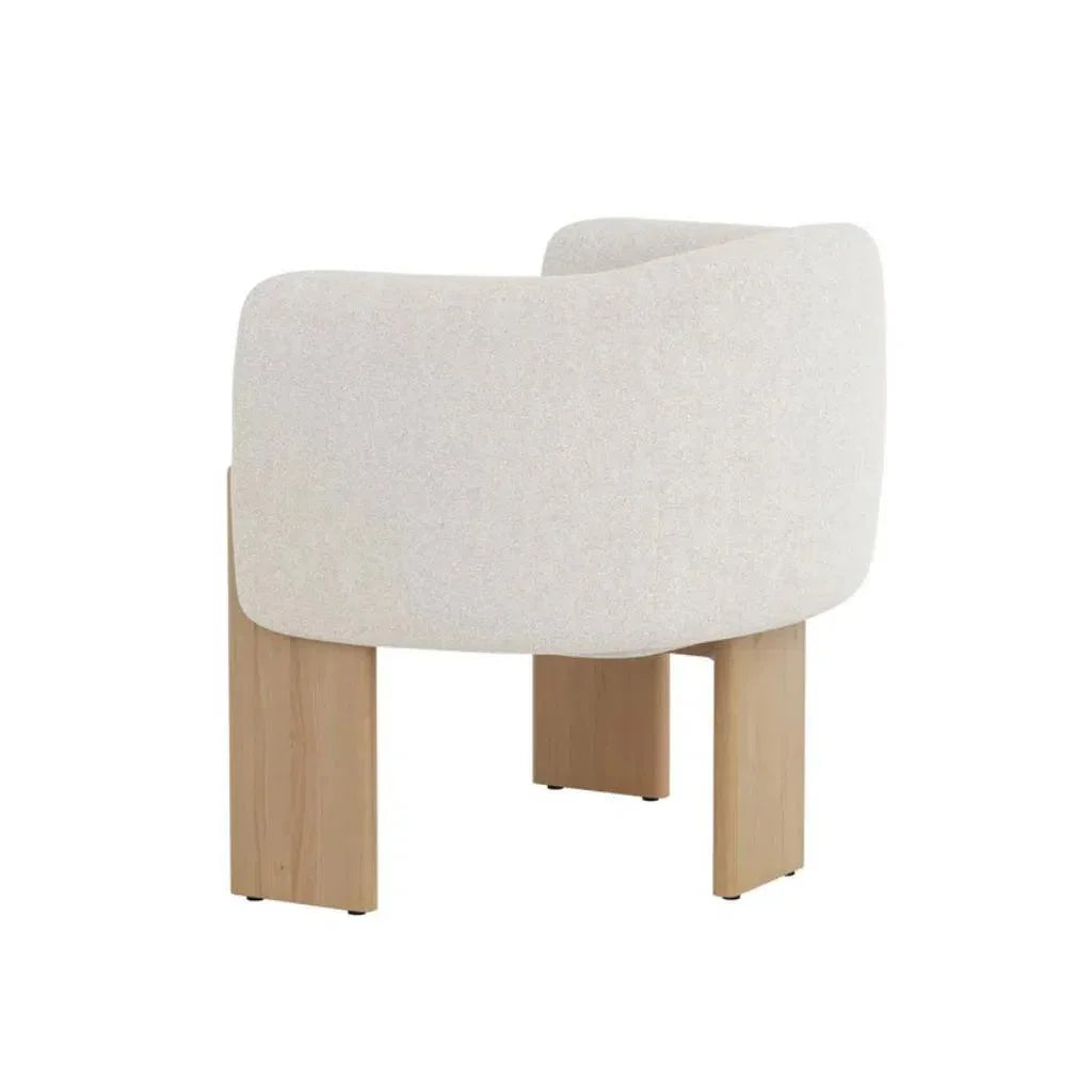 Trine Leather Luxurious Lounge Chair - LOOMLAN - SUNPAN - Club Chairs