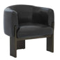 Trine Leather Luxurious Lounge Chair - LOOMLAN - SUNPAN - Club Chairs