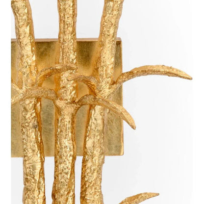 Triple Dyers Gold Wall Sconce - LOOMLAN - Chelsea House - Wall Sconces