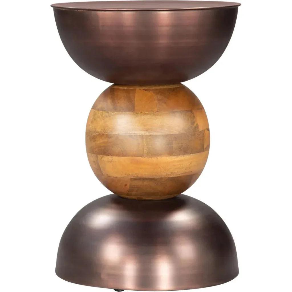 Tripoli Side Table Bronze - LOOMLAN - Zuo Modern - Side Tables