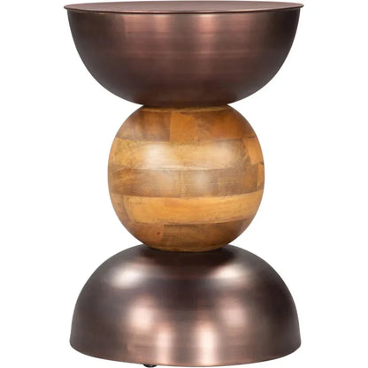 Tripoli Side Table Bronze - LOOMLAN - Zuo Modern - Side Tables
