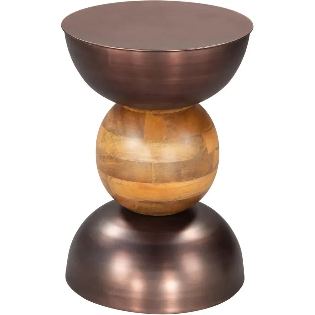 Tripoli Side Table Bronze - LOOMLAN - Zuo Modern - Side Tables