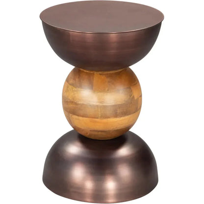 Tripoli Side Table Bronze - LOOMLAN - Zuo Modern - Side Tables