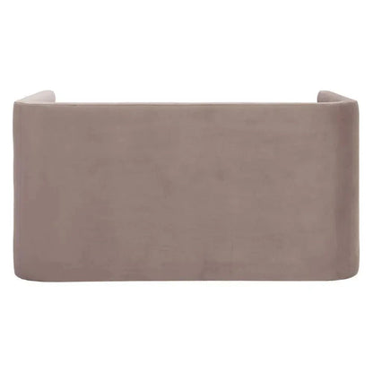 Trippel Wood Taupe Loveseat - LOOMLAN - Zuo Modern - Sofas & Loveseats
