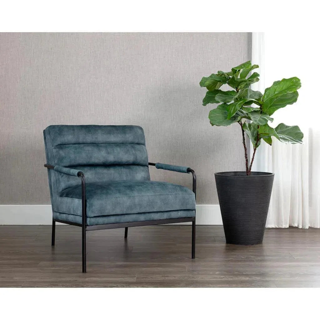 Tristen Fabric Lounge Chair - LOOMLAN - SUNPAN - Accent Chairs