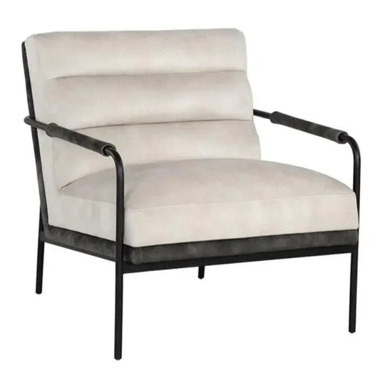 Tristen Fabric Lounge Chair - LOOMLAN - SUNPAN - Accent Chairs