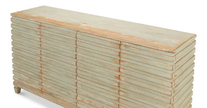 Tristen Four Door Wood Sideboard - LOOMLAN - Sarreid - Sideboards