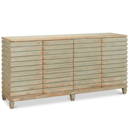 Tristen Four Door Wood Sideboard - LOOMLAN - Sarreid - Sideboards