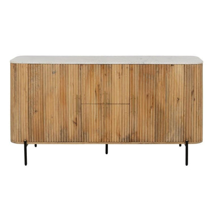 Trivana Marble Top Modern Sideboard