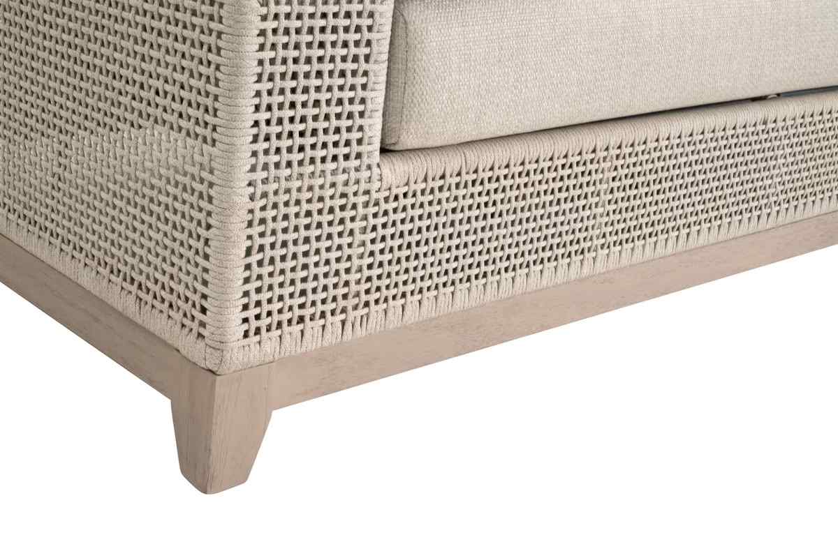 Tropez 90" Olefin Fabric Outdoor Sofa
