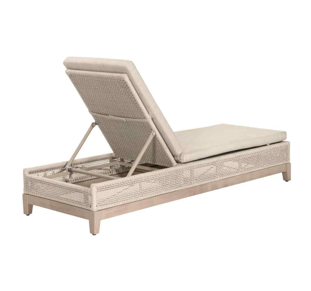 Tropez Olefin Fabric Outdoor Chaise Lounge
