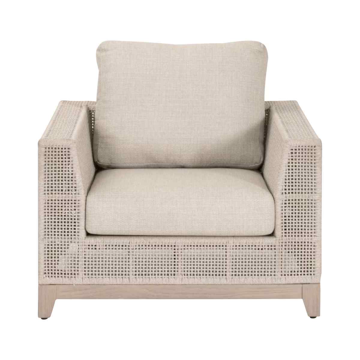 Tropez Olefin Fabric Outdoor Sofa Chair