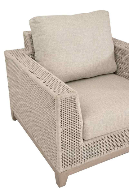 Tropez Olefin Fabric Outdoor Sofa Chair