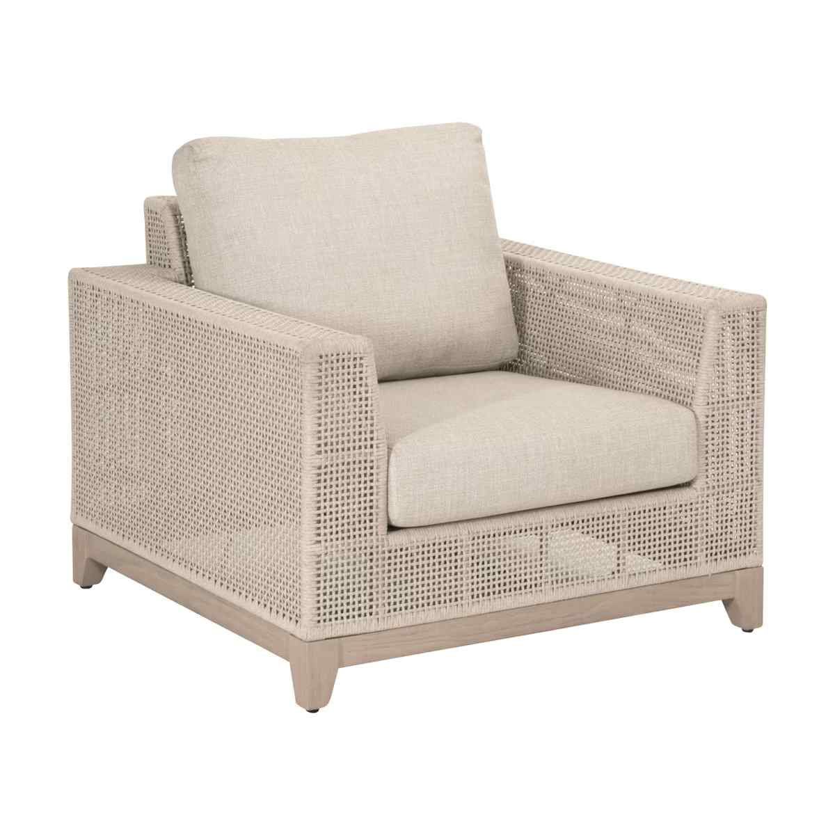 Tropez Olefin Fabric Outdoor Sofa Chair