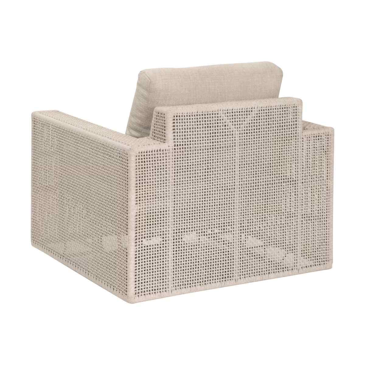 Tropez Olefin Fabric Swivel Outdoor Rocker