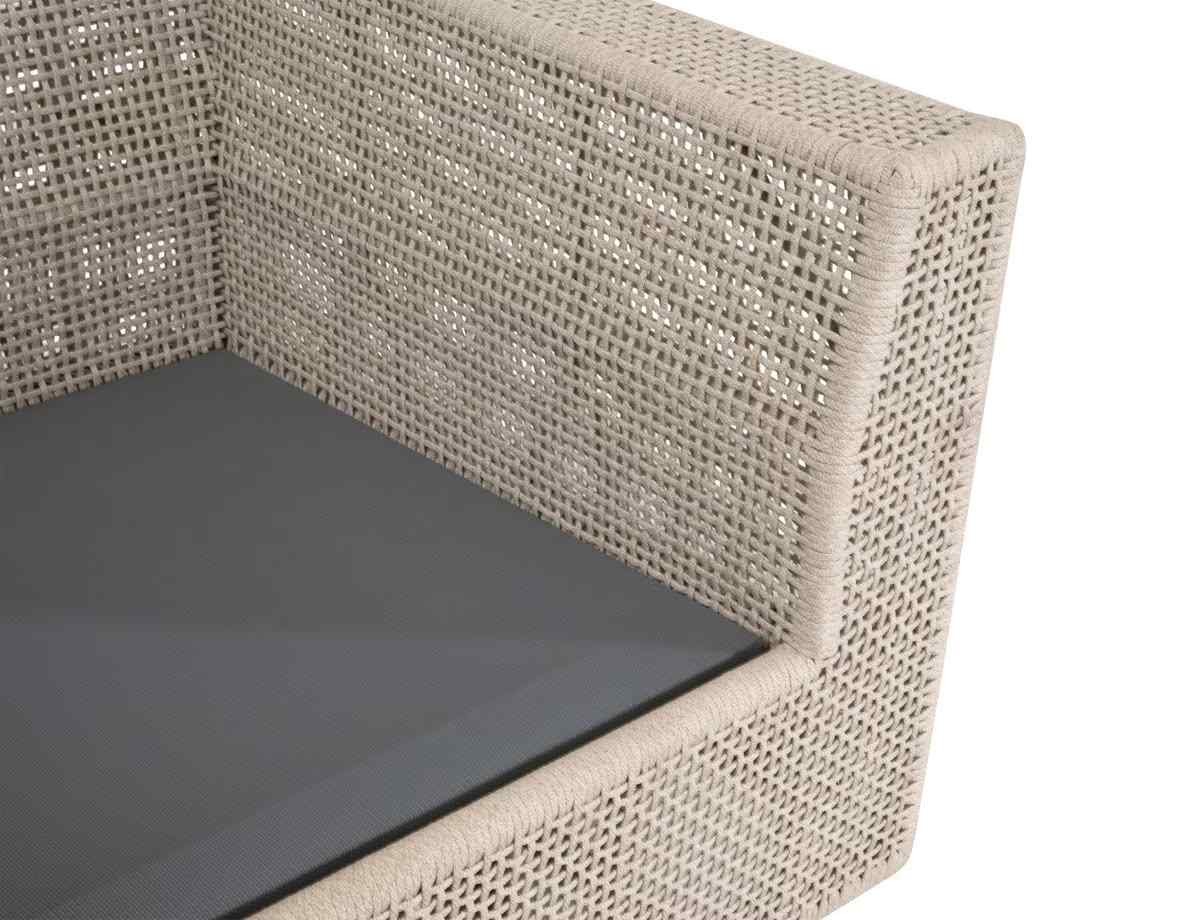 Tropez Olefin Fabric Swivel Outdoor Rocker