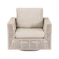 Tropez Olefin Fabric Swivel Outdoor Rocker