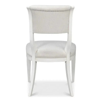Trophy Wood Cream Armless Side Chair 2PC - LOOMLAN - Sarreid - Accent Chairs