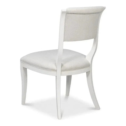 Trophy Wood Cream Armless Side Chair 2PC - LOOMLAN - Sarreid - Accent Chairs